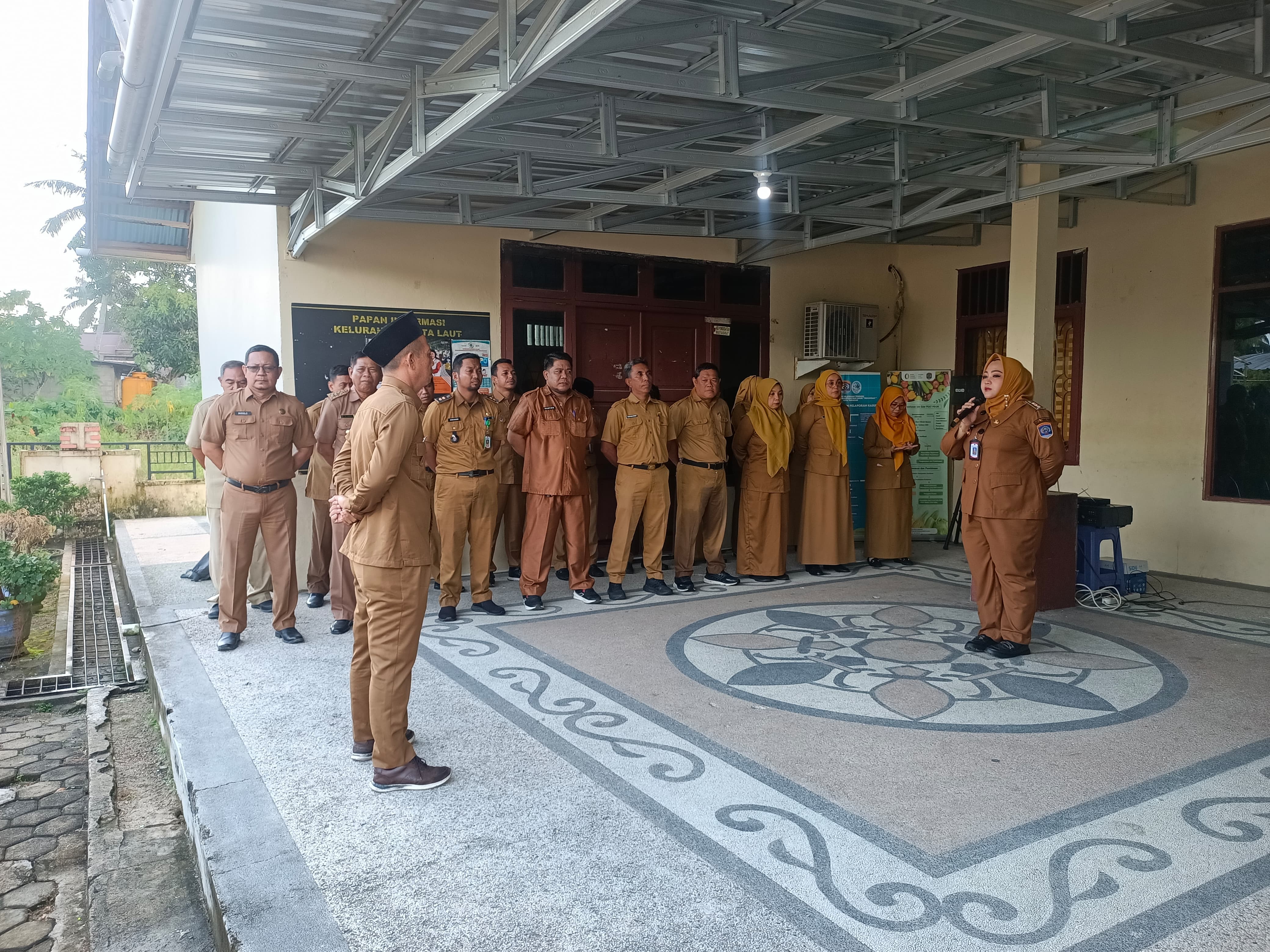 Apel Pagi Gabungan Di Lingkungan Se Kecamatan Tarakan Utara Bulan Maret 2026